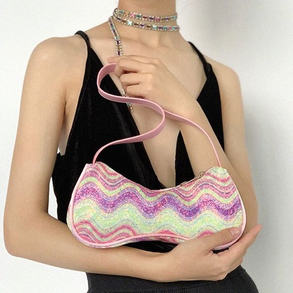 kadın omuz çantası fi seyahat çantası gündelik zarif basit zarif y2k baharat kız pembe tasarımcı çanta f17r#