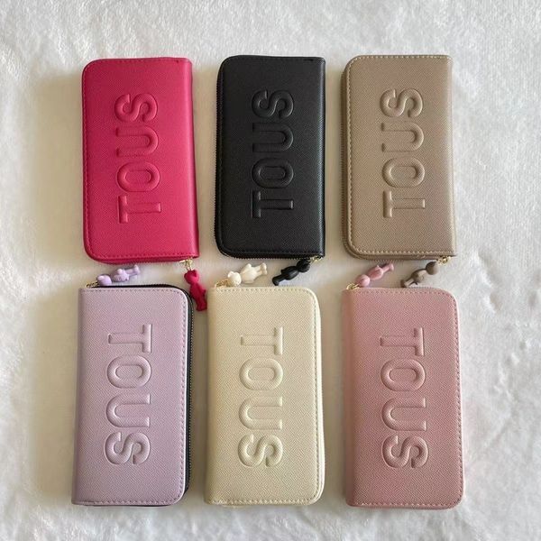 Neue Touss Mode -Brieftaschenkartenhalter langer Bär
