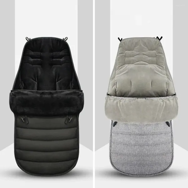 Kinderwagen Teile warme Winter winddichte Baumwollwagen Kaltschutz Schlaf Sack Fußdecke Kissen Schlafsack Schlafsack