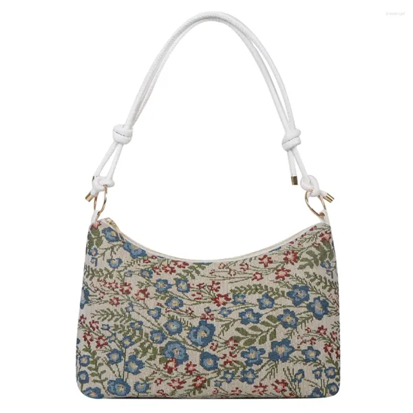 Sacchetti da sera per spalla di moda per spalla morbida in stile bohémien Ladies Girl Hobo Girl di alta qualità Etnica di alta qualità per le donne Viaggi vacanza