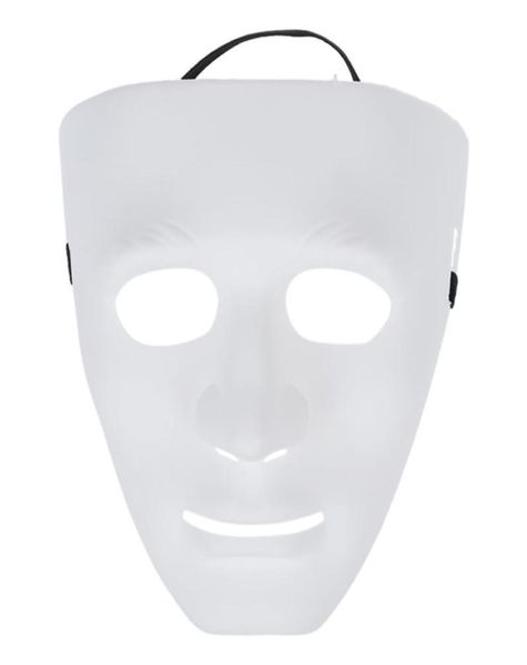 Newblank masculino máscara de halloween figurino máscara máscara01234563070311111