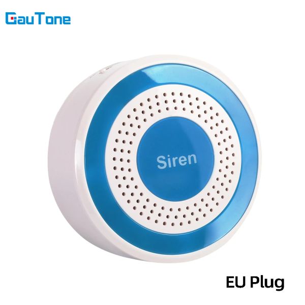 Controle 433MHz Sirene sem fio Siren Smart Indoor Strobe Light Alarm