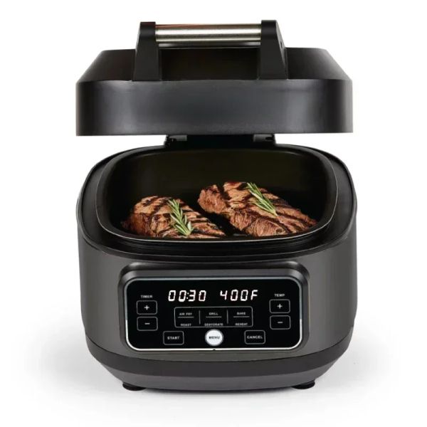 Fritas 5.5 Quart Grill Air Fryer Home, Black