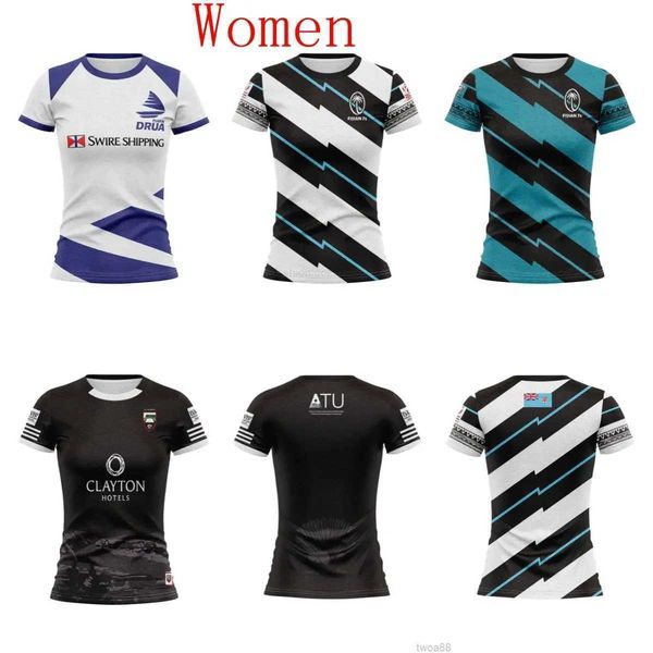 2023 Fidschi 7S Home/Away Women Rugby Jersey Rugby Sport Shirt Irland Sligo Training Rugby FW24