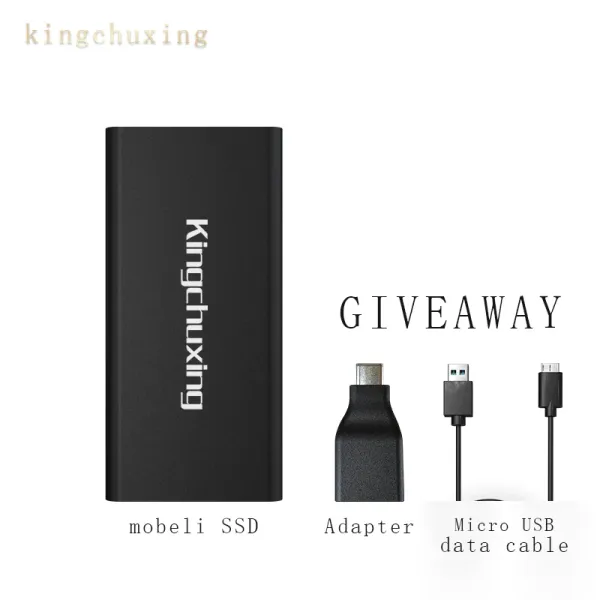 Assegna il nuovo arrivo KingChuxing NVME Portable SSD Solid Stato USB Flash Drive 512GB 1 TB HDD Phone cellulare SSD ad alta velocità esterna