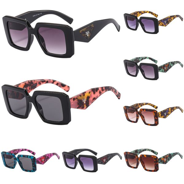 Óculos de sol de moda Goggle Beach Sun Glasses para homem mulher Óculos de praia Sun Smite Frame Fashion Sunglasses