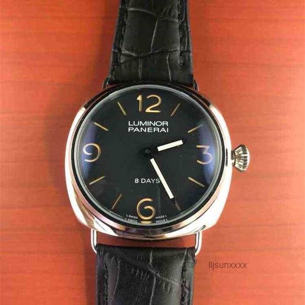 Роскошные часы мужские автоматические механические часы спортивные часы 2024 Новый бренд часы для сапфировой зеркал кожаный ремешок 40 44 мм диаметром Timer Watch 61SV