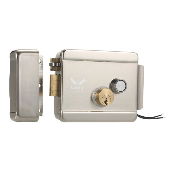 Controllo Wafu Smart Electric Gate Blocco Porta Porta Secust Electric Metallic Lock Lock Lock Port Door Control di accesso per Office Warehouse