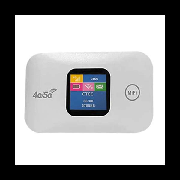 Roteadores portátil 4G WiFi Router MiFi 150Mbps Car Mobile Wi -Fi Wireless Hotspot Color Screen com suporte de cartão SIM 10 usuários