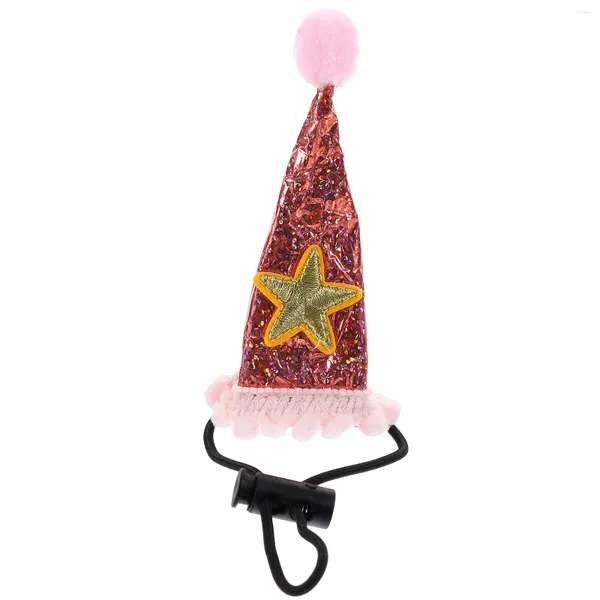 Собачья одежда игрушечная шляпа для женской шляпы кепки для бутылочки Санта