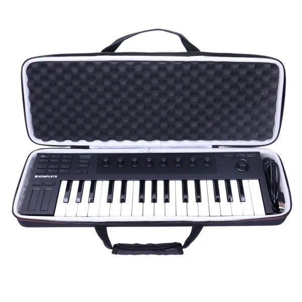 Bags Ltgem EVA Impermeável Carreira Hard para Instrumento Nativo Komplete Kontrol M32 Teclado do Controlador