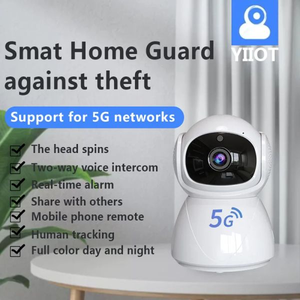 Telecamere 5G Camera di sorveglianza 1080p HD Home Monitor WiFi Dualband Wireless Outdoor Surveillance Camera