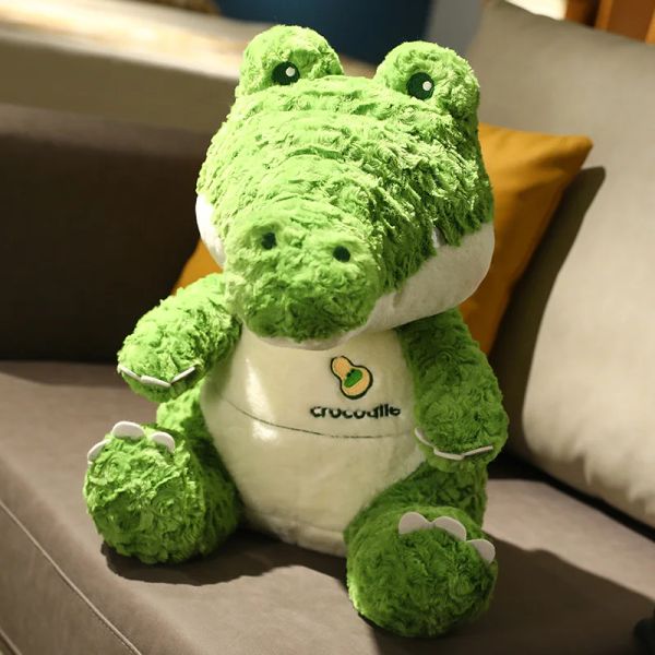 Cuscini 2545 cm Nuovo giocattolo peluche di coccodrillo morbido ALIGATOR ALIGATOR ALIGATOR ALIGATOR BOCK BAMBINO PER ASSEGGIO PER GIOCHI COMPLETO COMMERCIO