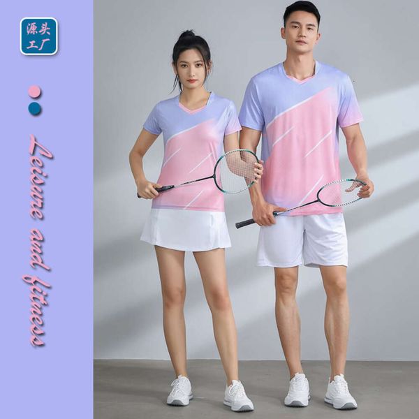 Set di maglia da tavolo rapido per badminton traspirato