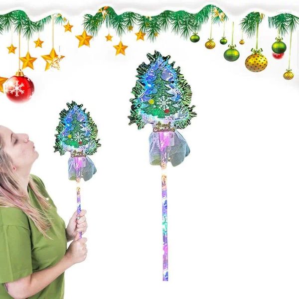 Party -Dekoration glühende Feen -Zauberstab Leuchten Magie Geburtstag Glow Zauberstäbe Prinzessin Kostümstift Kinder Sticks Accessoires Show LED LED