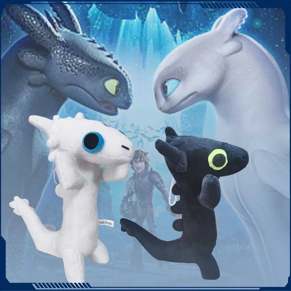 Экшн -фигуры беззубых танцующих мем плюшевые игрушечные танцы дракона фаршированные мягкие животные плюшевывают 25 см. Аниме -роликовая подушка Decora Kid Gift T240422