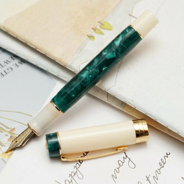 Ручки Jinhao 100 смола фонтана ручка стрелка клип ef/f/m nibs красивые изысканные подарочные ручки для студенческого бизнеса по расходным материалам