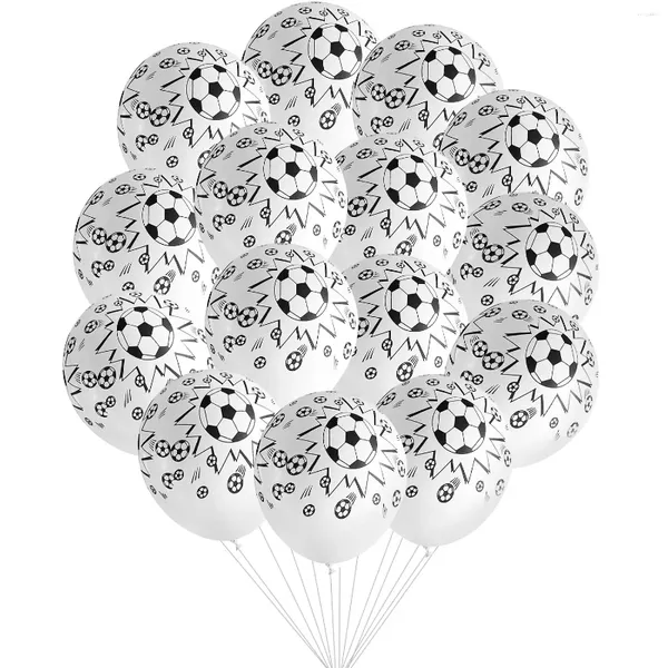 Party Dekoration Fußball Themen Dekor Kick Print Latex Ballon Set Sports Boy Birthday Football Events Layout Lieferungen 15pcs