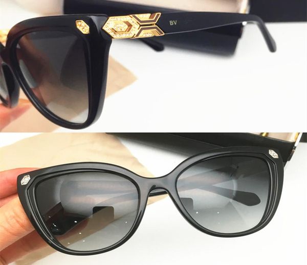 New Fashion Luxury Designer Brand Occhiali da sole Donne classiche occhiali da sole Lady Diamond Shining Suntrali da sole di alta qualità Plancia acetata S2662704