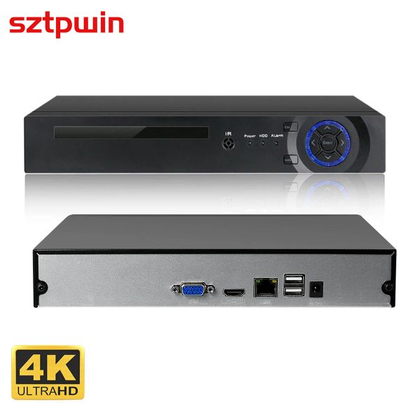 Линза 32CH 16CH 10CH 4K 8,0 Мп H.265 NVR Регистратор для HD 1080p 3MP 4MP 5MP 8MP POE IP Camer