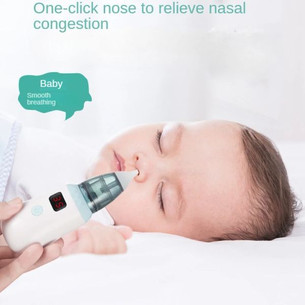 Aspiratori# Electric Baby nasale aspiratore Naso elettrico Attrezzatura annusare Attrezzatura a naso igienico Snot Cleaner per neonati