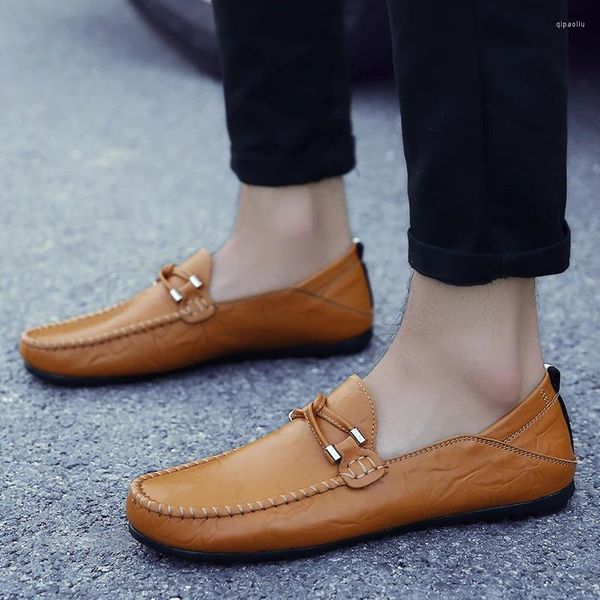 Повседневная обувь Northmarch Мужские кожаные итальянские бренды Mens Breshats Men's Loafers Mocassins Conduice Chaussure Homme Cuir