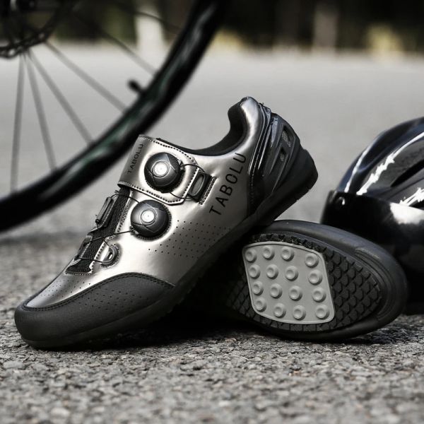 Schuhe Non -Locking Bicycle Sneaker ohne Stollen Fahrradschuhe für flache Pedale MTB Männer Frauen Sport Mountain und Road Bike Schuhe