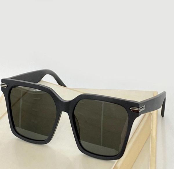 Óculos de sol de verão para homens Mulheres estilo BS S3 Antiultraviolet Retro Plate Square Plank Full Film Fashion Olheeglasses Random Box4404663