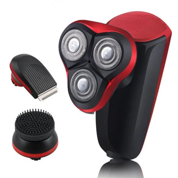 Clippers lavabile a testa calva elettrica rasoi 3d rasoio per rasoio kit di toelettatura da uomo teschio cranio taglio di capelli da barba di capelli