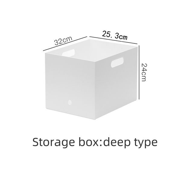 Unterschiedliche Größe Plastik Stapelbarer Schrank Unterwäsche Kleidung Aufbewahrungsbox Organizer weißer Kleinwind Kleidung Aufbewahrungsbox