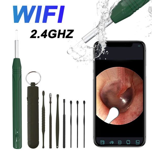 Telecamere WiFi Visual Earging Scoon Endoscopy Camera 2.4GHz 5V IPX Micro USB Mini fotocamere sicure per iPhone Xiaomi Smartphone