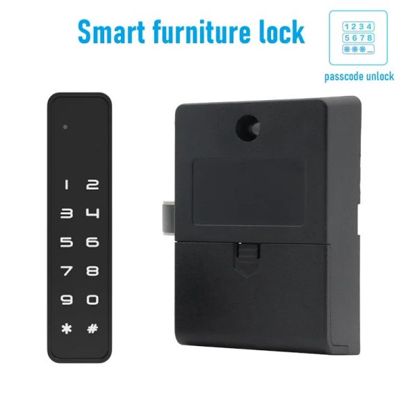 Controle Smart Door Lock Senha trava da gaveta para escritório sauna ginásio Hotel Hotel Armários trocando armários Kaypad bloqueio de porta Cerradura InteLigente