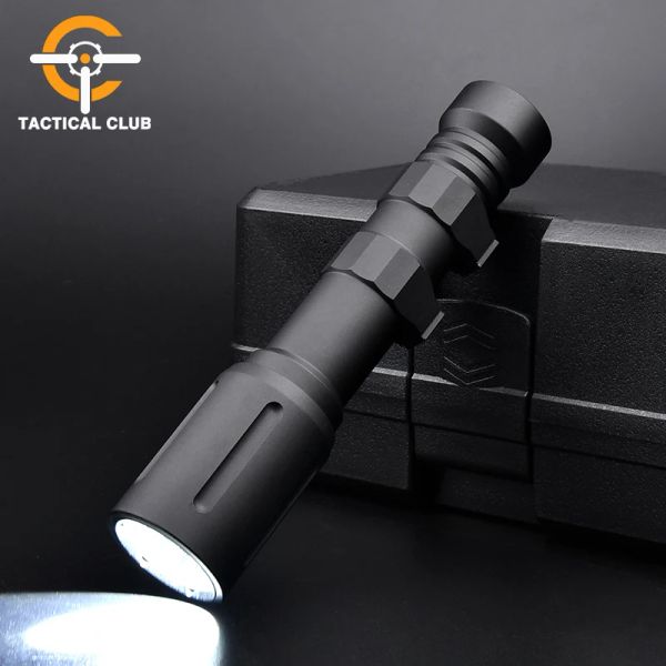 Прицелы Tacitcal Modlit Metal PLHV2 Light Light SST40 Фонарик 1300 Lumen Scout Light M300 M600 AirSoft Hunting Rifle Lamp