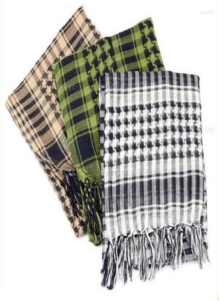 Lenços de alta qualidade Shemagh keffiyeh Tática Militar Palestina Lenço para Men Shawl Kafiya Wrap Scarvesscarves RONA1269379