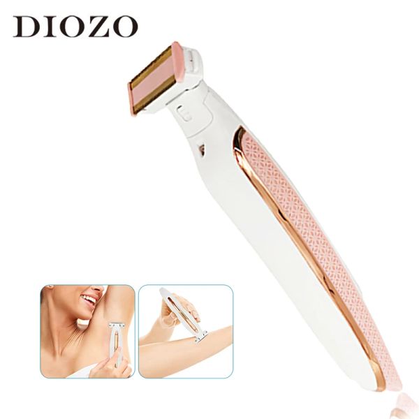 Shavers USB Raffio ricaricabile per le donne che rimozione del viso per le gambe peli per rasatura femminile Machine Machine Electric Lady Razor Depilatory