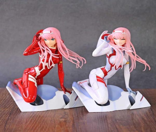 Liebling im Franxx Zero Two Battle Anzug Ver 17 Skala PVC Modell Spielzeugpuppe Q07229430862