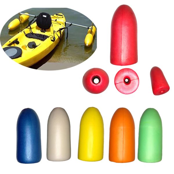 Acessórios 6 cores PVC espuma de caiaque caiaque estabilizador estabilizador bóia flutuante de água para pesca de barco em pé