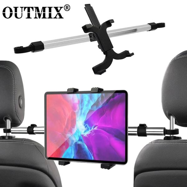 Ständer Outmix Halter für Tablet PC Auto für 713 Zoll Universal Autositz Tablette Kopfstützen Halter Halter Sitzsitz Mount Ständer Halter