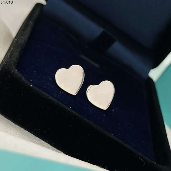 Luxus -Ohrring -Designerin für zarte Titanstahl -Stahlgold -Ohrstollen Schmuck Juwelen Weihnachten Valentinstag Geschenk kostenlos Versand Damen Ohrringe Ohrringe