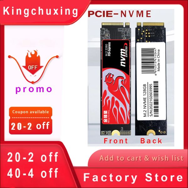 Drives Promo Kingchuxing SSD NVME M2 жесткий диск SSD 1TB M2 NVME SSD 512GB PCIE 3.0 Внутренний для ноутбука настольный SSD SSD
