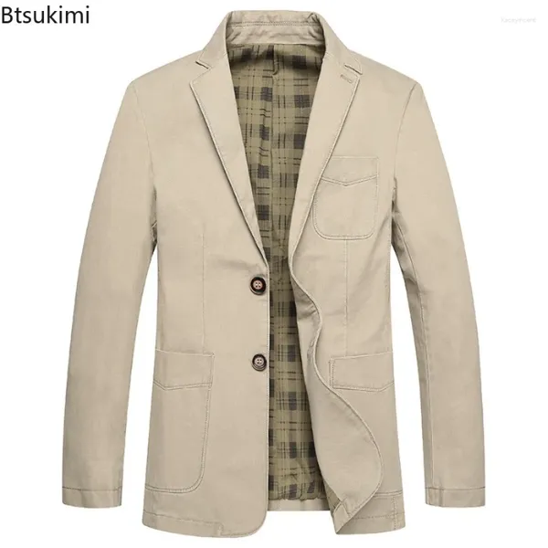 Ternos masculinos Blazer Jackets Fashion PLUS TAMANHO PURO CULTOME