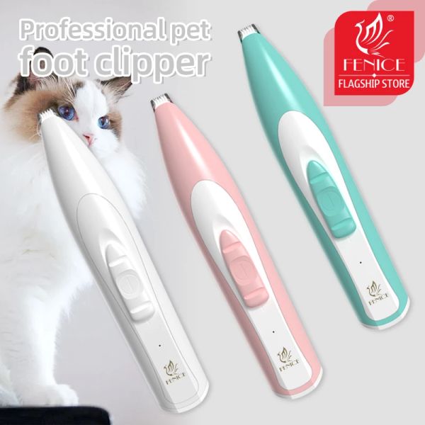 Клипперс Fenice Dog Clippers Профессиональные домашние волосы для волос с педальной ногой для волос с уходом за парикмахерской сдвиг складные задницы для волос для волос для снятия машины для снятия машины