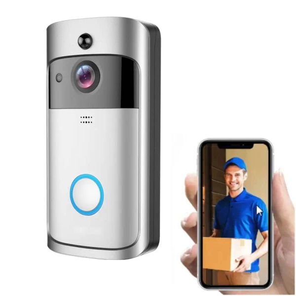 Steuerung intelligenter Videotorkleber Smart Home WiFi Wireless App Remote Twoway Talk wasserdichte Überwachungskamera