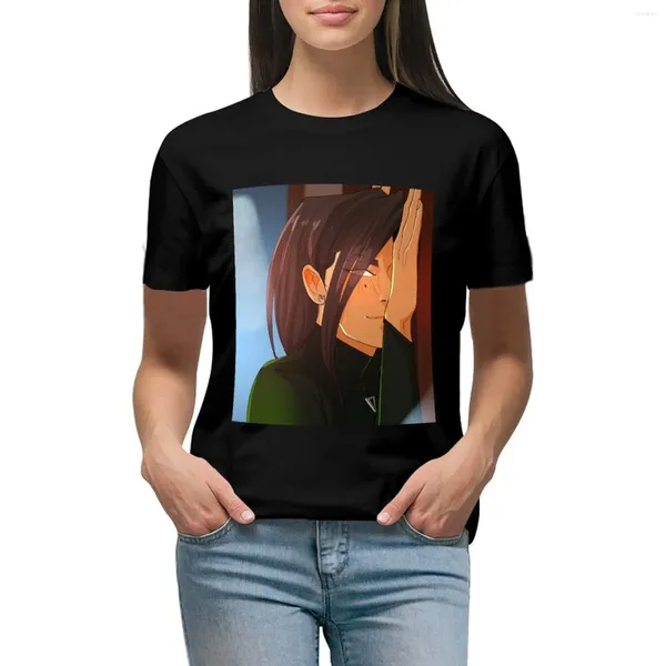 Frauenpolos Kuvira Mashersan Auge auf Ihr T-Shirt lustiges weibliches Kleidungskleid für Frauen sexy