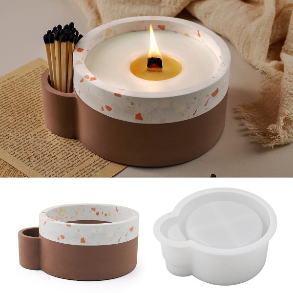 Cerâmica grande casla redonda jarra de silicone molde grande vaso de flores de flores molde molde diy cimento resina de concreto molde minimalista decoração de casa