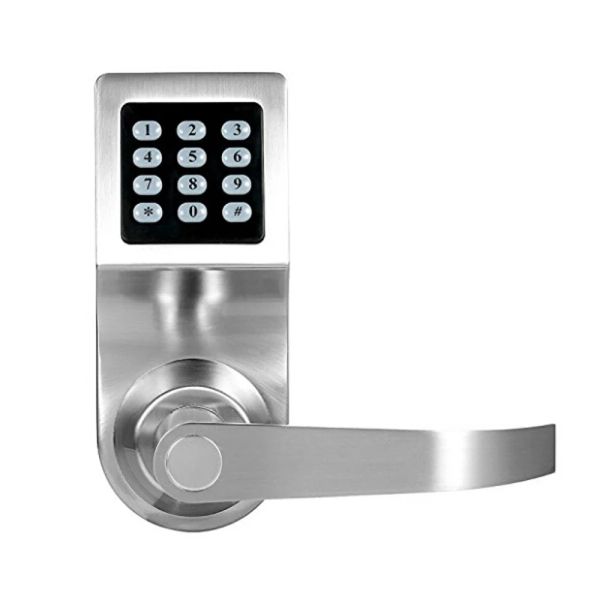Controlla l'app Bluetooth di controllo Remote Control Lock Electronic Passcode Digital Smart Home Card Chiave meccanica per porta di legno