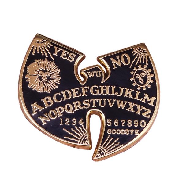 Wutang Clan Ouija Board Pin Hip Hop -Fans einzigartige mystische Mashup -Sammlung2276430