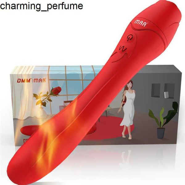 Aquecimento do clitóris de clitóris sexual sucção de rosa vibrador adulto adulto vidrões de ponta-vildos av stick brinquedos de sexo wand massageador para mulheres vagina