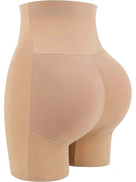 Shorts shapeweares acolchoados para mulheres de altura para mulheres abafador de barriga de barriga de barriga de barriga de barriga sem costura