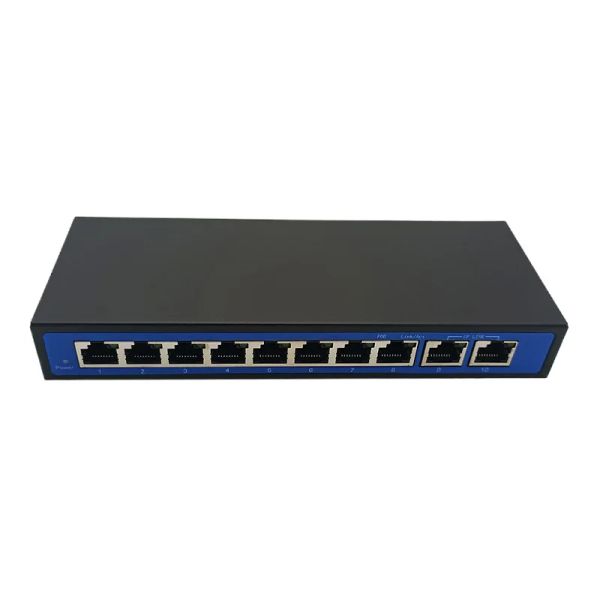 Switches POE Switch Netzteil der Dock -Netzwerk -Überwachung 10M100M1000M 4 Port 8 Port Gigabit Fast Ethernet Switch Converter Splitter Hub